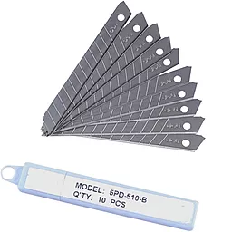 Набір лез для ножа Pro'sKit 5PD-510-B 10шт (PD-510) - мініатюра 2