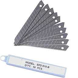 Лезвие Pro'sKit 5PD-510-B 10шт (PD-510) - миниатюра 2 Лезвие Pro'sKit 5PD-510-B 10шт (PD-510) - миниатюра 2