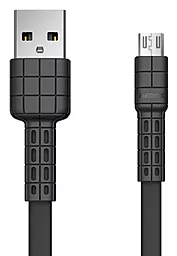 Кабель USB Remax Armor micro USB Cable Black (RC-116m)