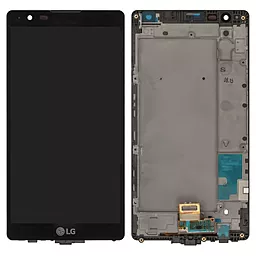 Дисплей LG X Power (F750K, K210, K220, K450, LGUS610, LGLS755, LS755, US610) с тачскрином и рамкой, Black