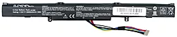 Аккумулятор для ноутбука Asus A41-X550E / 15V 2600mAh / X550E-4S1P-2600 Elements MAX Black