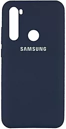 Чехол 1TOUCH Silicone Case Full Samsung A215 Galaxy A21 Navy Blue  (2000001165294)