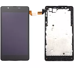 Дисплей Microsoft Lumia 540 (RM-1140, RM-1141) с тачскрином и рамкой, Black - фото Дисплей Microsoft Lumia 540 (RM-1140, RM-1141) с тачскрином и рамкой, Black