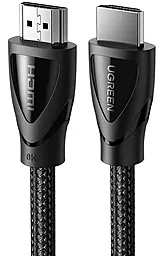Видеокабель HD140 HDMI v2.1 8k 60hz 3m black (80404) Ugreen