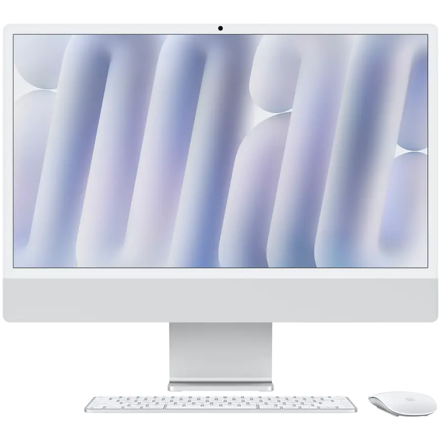 Моноблок Apple iMac 24 M4 Silver (MWUC3) - фото 1
