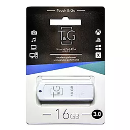 Флешка T&G Classic Series 16GB USB 3.0 (TG011-16GB3WH) White