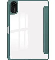 Чехол-книжка BeCover Soft Edge с креплением для стилуса для Xiaomi Redmi Pad 2 11.0" Dark Green (713658) - фото Чехол-книжка BeCover Soft Edge с креплением для стилуса для Xiaomi Redmi Pad 2 11.0" Dark Green (713658)