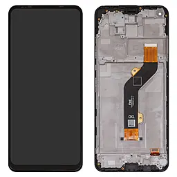 Дисплей Tecno Camon 16 (CE7, CE7j, CE9h) с тачскрином и рамкой, Black - фото Дисплей Tecno Camon 16 (CE7, CE7j, CE9h) с тачскрином и рамкой, Black