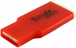 Картрідер Walker WCD-09 microSD red - фото Картрідер Walker WCD-09 microSD red