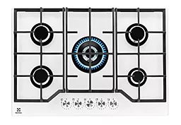 Варочная поверхность газовая Electrolux KGG7536W - фото Варочная поверхность газовая Electrolux KGG7536W