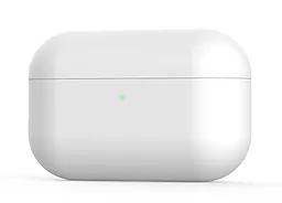 Cиликоновый чехол для Apple Airpods Pro Silicone Case White