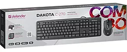 Комплект (клавіатура+мишка) Defender Dakota C-270 - мініатюра 4