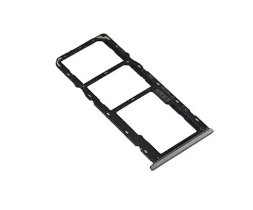 Держатель (лоток) Сим карты Realme C11 и карты памяти Dual SIM Pepper Grey - фото 2