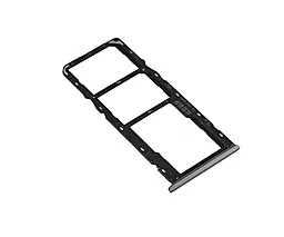 Держатель (лоток) Сим карты Realme C11 и карты памяти Dual SIM Pepper Grey - миниатюра 2