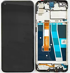 Дисплей Oppo A52, A72 4G, A92 (48 МP) з тачскріном і рамкою, Black