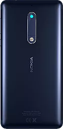 Задняя крышка корпуса Nokia 5 Dual Sim TA-1053 Tempered Blue - фото Задняя крышка корпуса Nokia 5 Dual Sim TA-1053 Tempered Blue