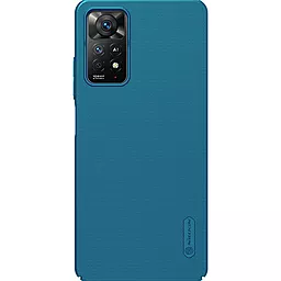 Чехол Nillkin Matte для Xiaomi Redmi Note 11 Pro (Global), Note 11 Pro 5G Peacock blue