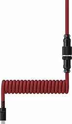Кабель HyperX USB-A - Type-C 12w 2.4a 1.37м cable Red/Black (6J677aA) - миниатюра 3 Кабель HyperX USB-A - Type-C 12w 2.4a 1.37м cable Red/Black (6J677aA) - миниатюра 3