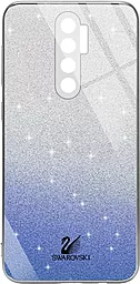 Чехол Epik Swarovski Full Camera Xiaomi Redmi 9 Blue