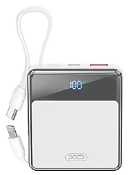 Повербанк XO PR224 10000 mAh 22.5W White - фото Повербанк XO PR224 10000 mAh 22.5W White