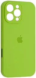 {"ru": "Чехол", "uk": "Чохол"} Silicone Case Full Camera для Apple iPhone 16 Pro Party Green