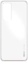 Задняя крышка корпуса Tecno Camon 18 Original Ceramic White - фото Задняя крышка корпуса Tecno Camon 18 Original Ceramic White
