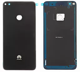 Задня кришка корпусу Huawei P8 Lite 2017 / P9 Lite 2017 / Nova Lite 2016 / GR3 2017 / Honor 8 Lite зі склом камери, логотип "Huawei" Original  Black