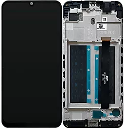 Дисплей ZTE Blade V10 с тачскрином и рамкой, оригинал, Black - фото Дисплей ZTE Blade V10 с тачскрином и рамкой, оригинал, Black