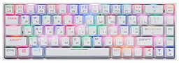 Клавиатура 2E Gaming KG370UWT-BR RGB Gateron Brown Switch (2E-KG370UWT-BR) White