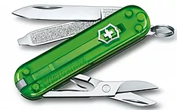 Мультитул Victorinox Classic SD Transparent Green Tea (0.6223.T41G) - фото Мультитул Victorinox Classic SD Transparent Green Tea (0.6223.T41G)