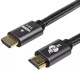 Видеокабель HDMI V2.1 М-М 3м Black (23783) Atcom - фото Видеокабель HDMI V2.1 М-М 3м Black (23783) Atcom