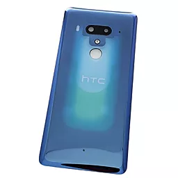 Задняя крышка корпуса HTC U12 Plus  со стеклом камеры Original Translucent Blue