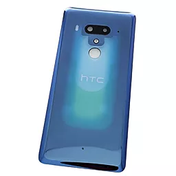 Задняя крышка корпуса HTC U12 Plus со стеклом камеры Original Translucent Blue - фото Задняя крышка корпуса HTC U12 Plus со стеклом камеры Original Translucent Blue
