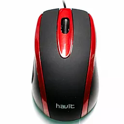 Комп'ютерна мишка Havit V-MS753 USB Black/Red (23939)