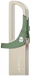 Флешка Verico USB 2.0 16Gb Climber (1UDOV-RFGNG3-NN) Green - фото Флешка Verico USB 2.0 16Gb Climber (1UDOV-RFGNG3-NN) Green