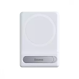 Подставка для телефона магнитная Baseus (LUXZ0100) Foldable Magnetic Bracket NGTD010002 White - фото Подставка для телефона магнитная Baseus (LUXZ0100) Foldable Magnetic Bracket NGTD010002 White