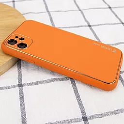 Чехол Epik Кожаный чехол Xshield Apple iPhone 12 mini  Apricot - миниатюра 3