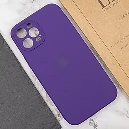 Чехол Silicone Case Full Camera Protective для Apple iPhone 12 Pro Amethyst - миниатюра 3