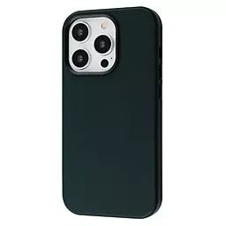 Чехол Wave Premium Leather Edition Case with MagSafe для Apple iPhone 14 Pro Forest Green