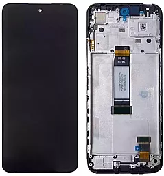 Дисплей Poco M6 Pro 5G с тачскрином и рамкой, Black