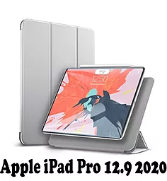 Чехол для планшета BeCover Magnetic для Apple iPad Pro 12.9" 2018, 2020, 2021 Gray (707552) - фото Чехол для планшета BeCover Magnetic для Apple iPad Pro 12.9" 2018, 2020, 2021 Gray (707552)