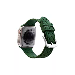 Сменный ремешок для умных часов Apple Watch Grid Weave 42/44/45/49mm Green