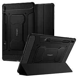 Чохол для планшету Spigen Rugged Armor Pro для Samsung Galaxy Tab S7 Plus, S8 Plus (12.4") Black (ACS01607)