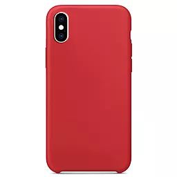 Чехол 1TOUCH Silicone Soft Cover Apple iPhone XS Max Red