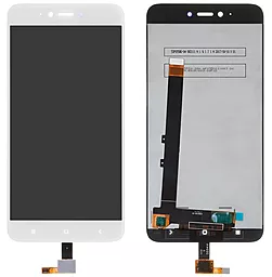 Дисплей Xiaomi Redmi Note 5A, Redmi Y1 Lite с тачскрином, оригинал, White