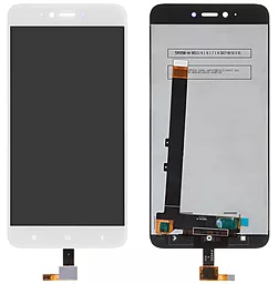 Дисплей Xiaomi Redmi Note 5A, Redmi Y1 Lite с тачскрином, оригинал, White - фото Дисплей Xiaomi Redmi Note 5A, Redmi Y1 Lite с тачскрином, оригинал, White