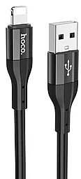 Кабель Hoco X72 Creator Silicone USB-A - Lightning 12w 2.4a 1м cable Black