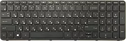 Клавиатура для ноутбука HP ProBook 350 G1 355 G2 с рамкой 758027 черная
