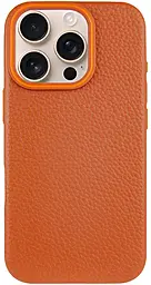 Чехол Case Syndee with MagSafe для Apple iPhone 15 Pro Max Golden Brown - фото Чехол Case Syndee with MagSafe для Apple iPhone 15 Pro Max Golden Brown