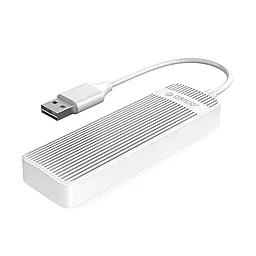 USB-A хаб Orico 4 Port USB2.0 White (FL02-WH-BP) - мініатюра 2